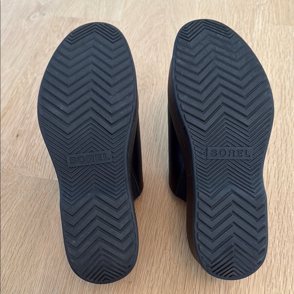 Sorel Black Slide Sandals - Picture 5 of 5